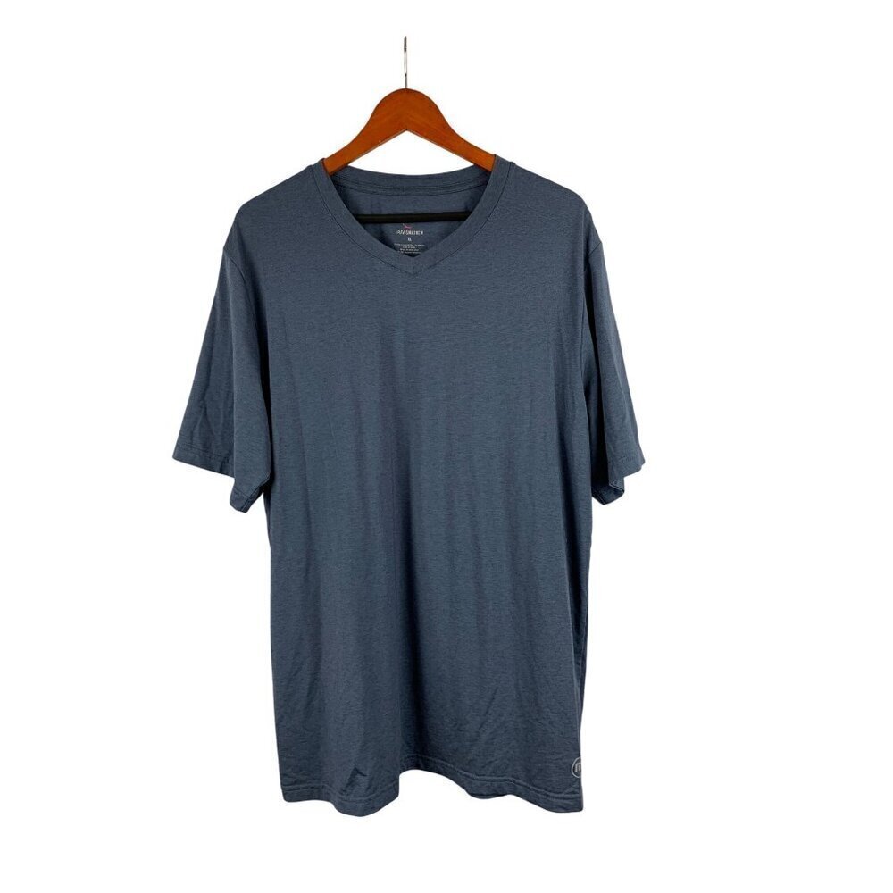 Travis Mathew Soft Slate V-Neck Comfort Tee Premium Casual Wear